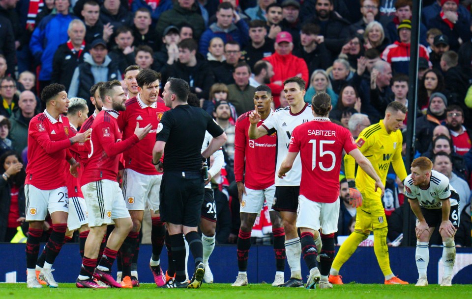 It comes after the mayhem during the FA Cup clash against Fulham last Sunday