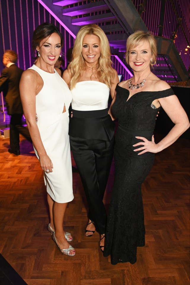 The beautiful weather presenter, pictured with Tess Daly and Sally Nugent, was often asked out by fans