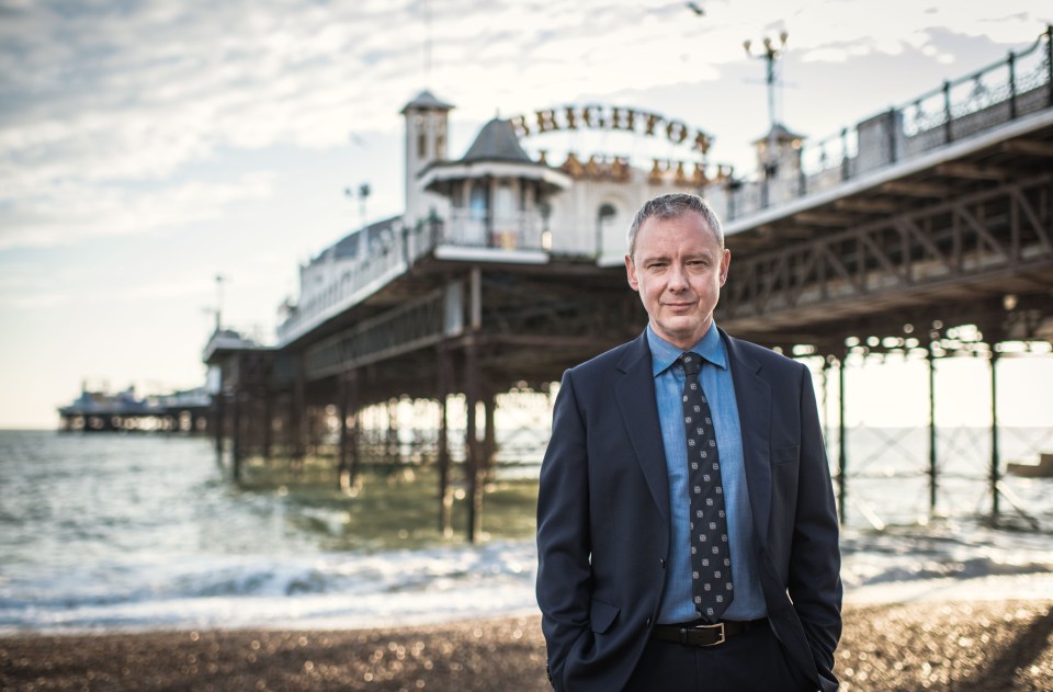 ITV's Grace, starring John Simm, was filmed in and around Brighton