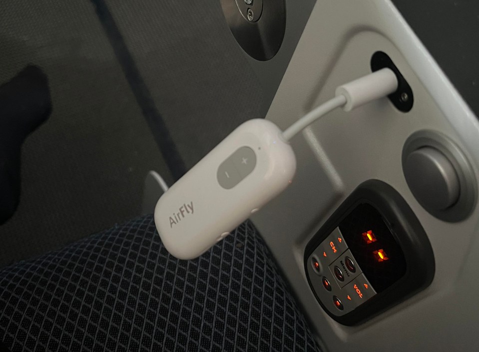 The AirFly gadget is great if you hate the plane headphones