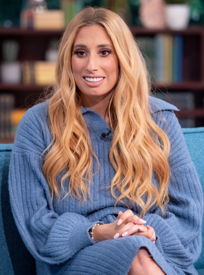 Stacey Solomon told fans she was left in tears on her son's birthday