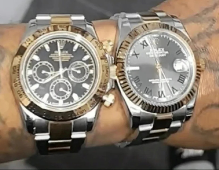 The watches turned out to be fake