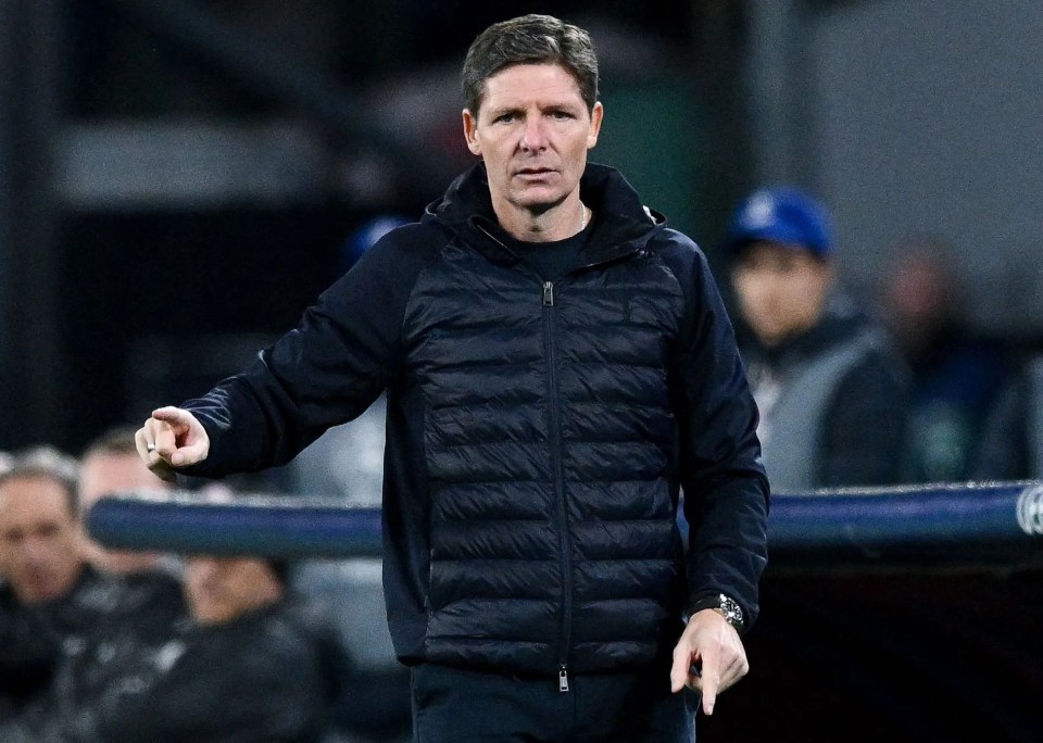 Eintracht Frankfurt head coach Oliver Glasner is being linked with the Tottenham job