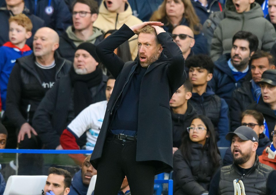 Chelsea paid £21.5million to pinch Graham Potter from Brighton