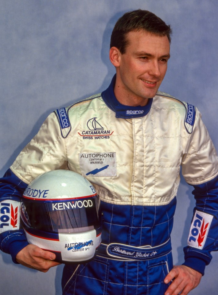 Bertrand Gachot was forced to miss the race after being put behind bars