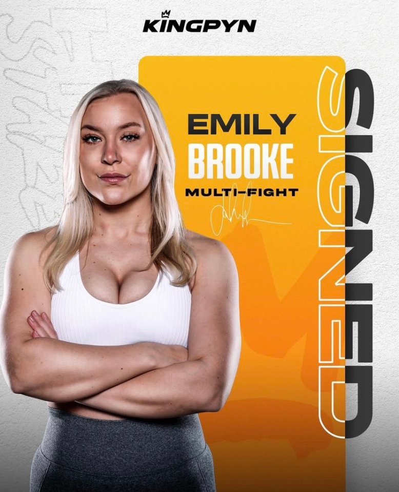 Elle Brooke's sister Emily was the mystery fighter in the KingPyn tournament