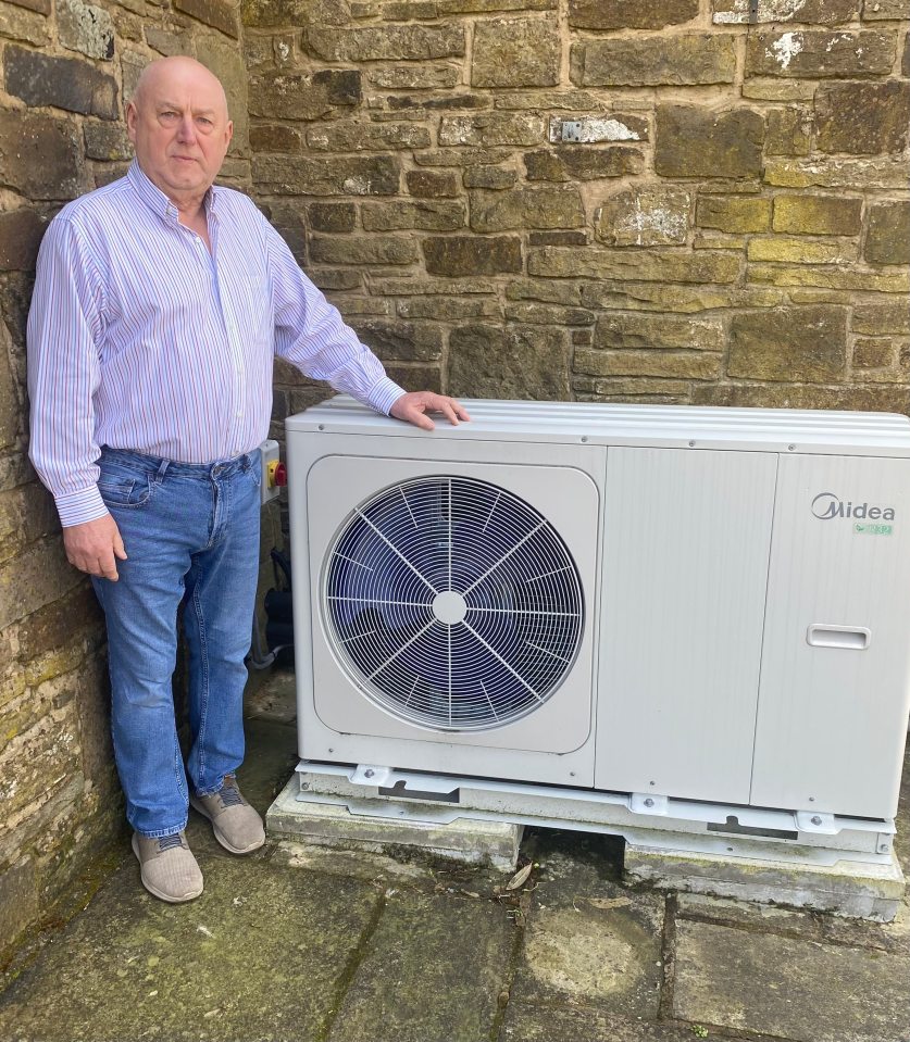 Keith Shatwell has had his heat pump since August 2022