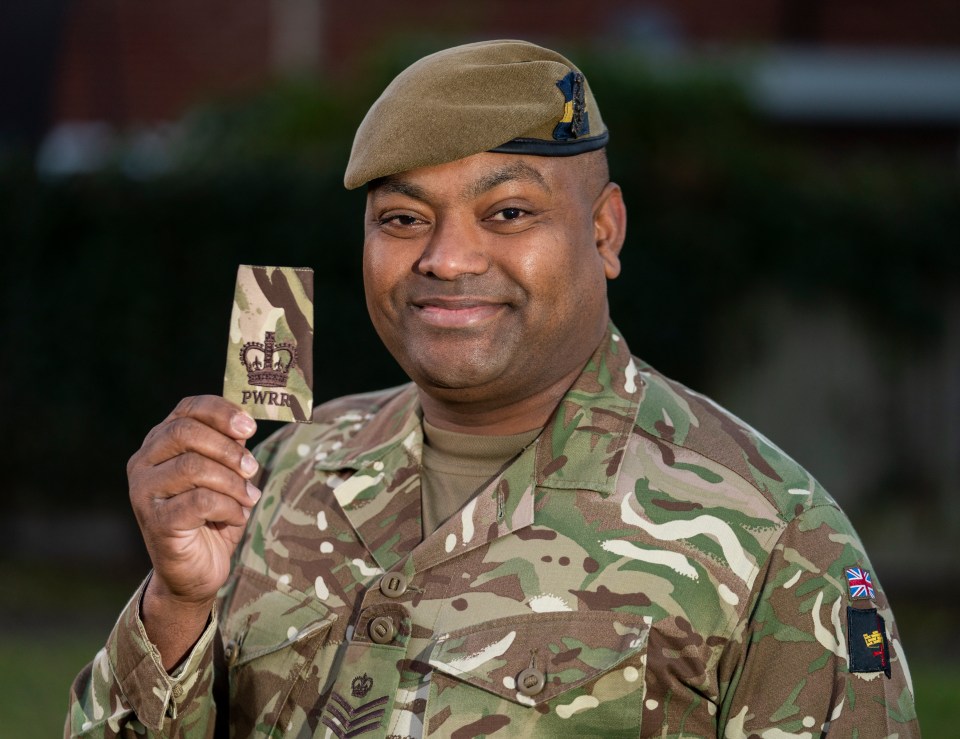 Johnson Beharry has reached a new high with his promotion to Sergeant Major