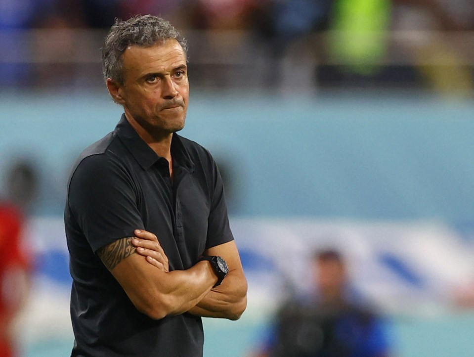 Luis Enrique is one big name coach linked with the Spurs gig