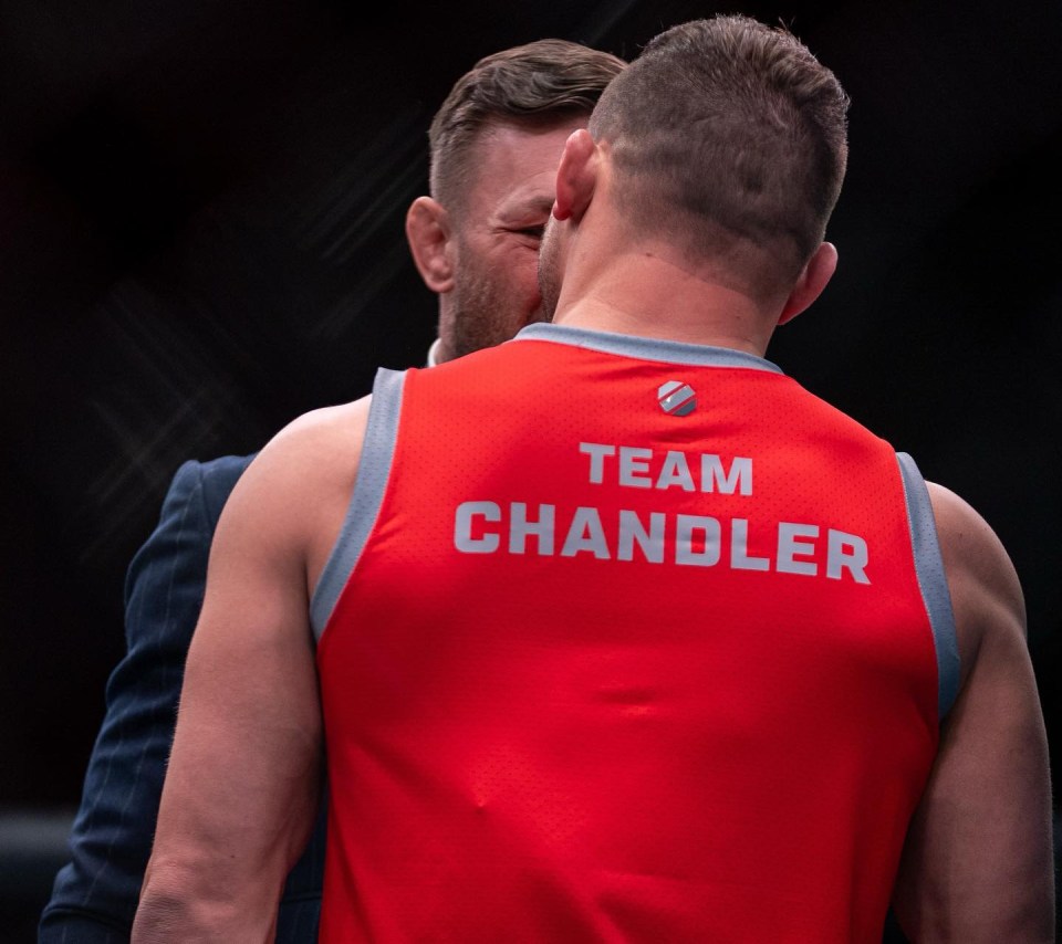 Conor McGregor and Michael Chandler may have came to blows outside of the octagon