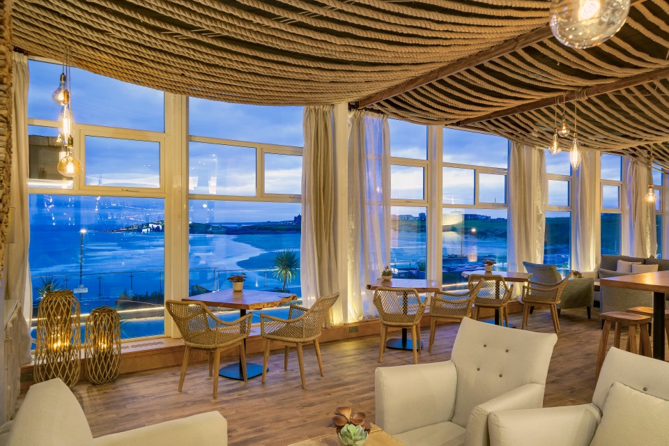 The brilliant Fistral Beach Hotel & Spa overlooks the spectacular bay