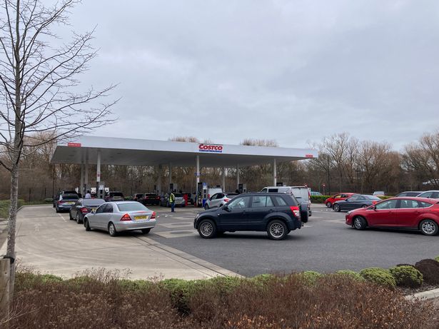 Fuel prices at the CostCo petrol station in Thurmaston are believed to be some of the cheapest in the UK