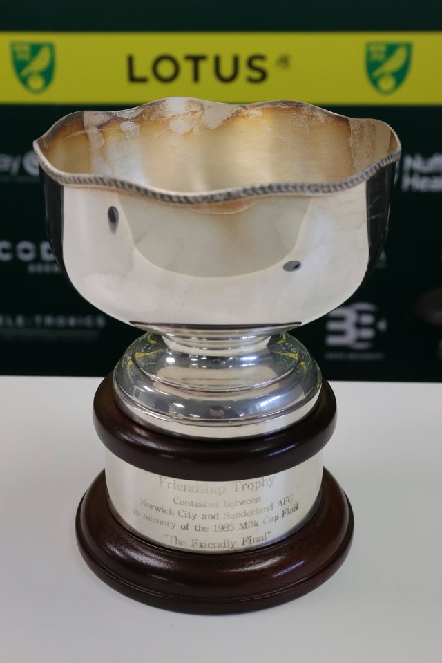 The cup was created after the two sides met in the 1985 League Cup final