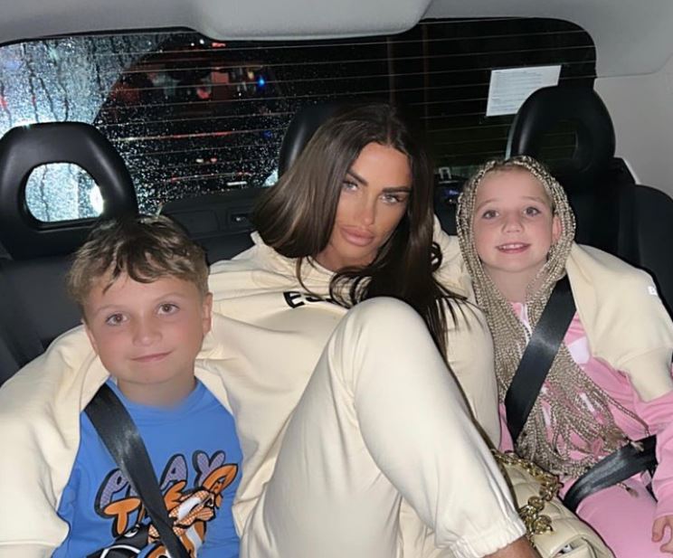 Katie Price's fans have slammed the star for taking her kids out of school