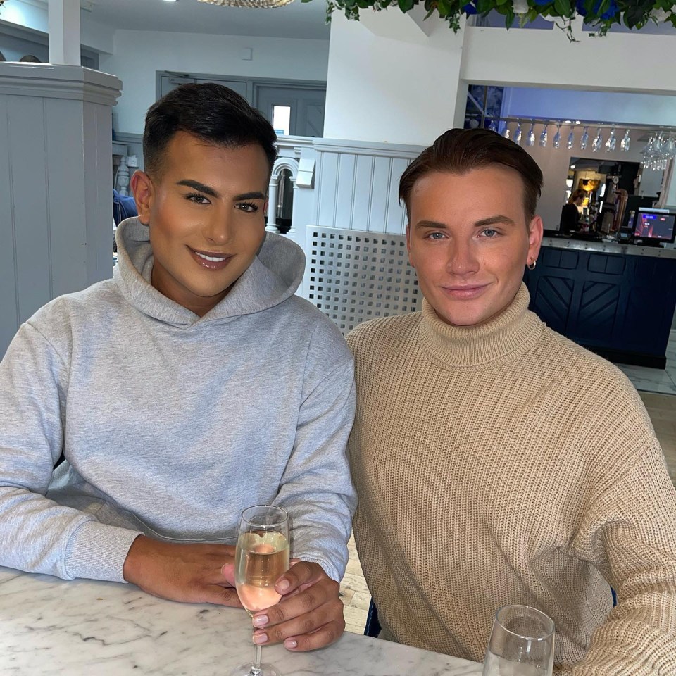 Junaid and Harry set tongues wagging during a recent lunch date