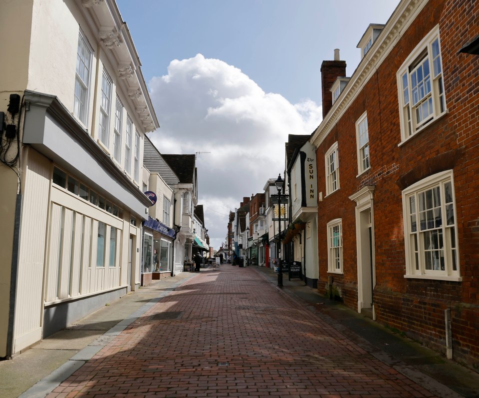 The once-thriving market town of Faversham has become a ghost town, locals say