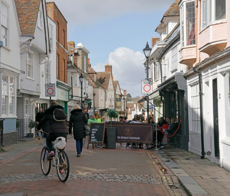 The pretty market town of Faversham is located in Kent