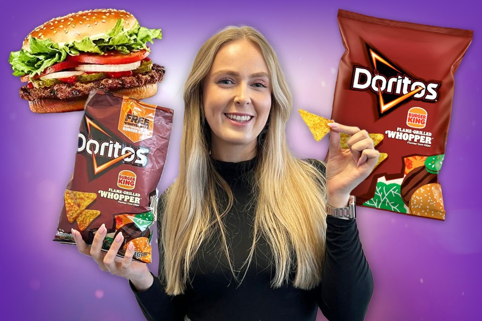 I put the new Burger King Doritos to the test and was surprised at the new flavour