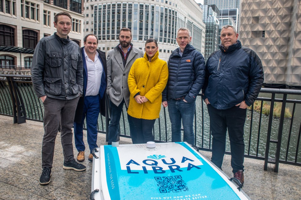 London’s first marine robot, Aqua Libra WasteShark