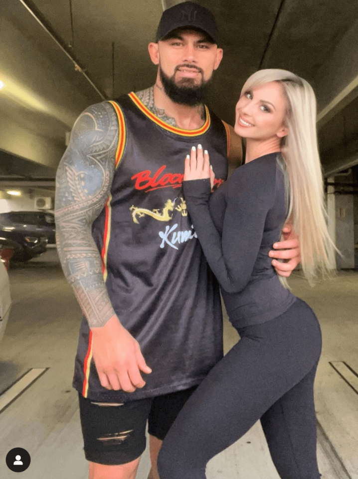 As Daniel Vidot's career in the WWE grew, Cameron knew she wanted to do the same