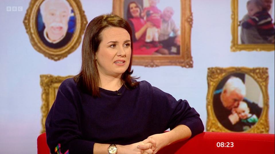 BBC Breakfast's Nina Warhurst opened up about her father's dementia