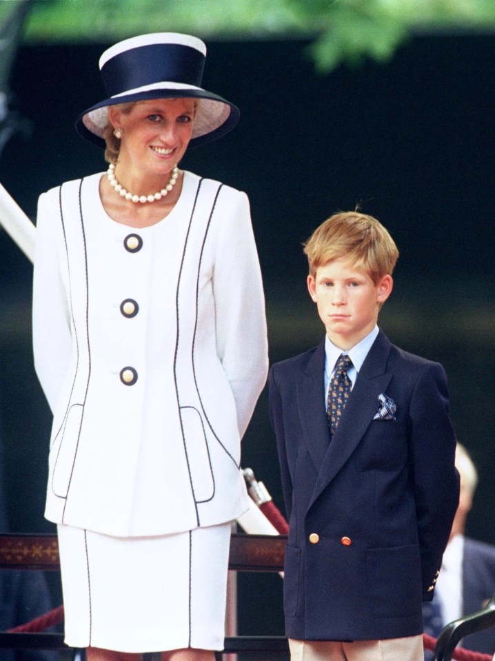 The royal was 12 when Charles divorced his mum Diana - pictured here aged 10 in 1995