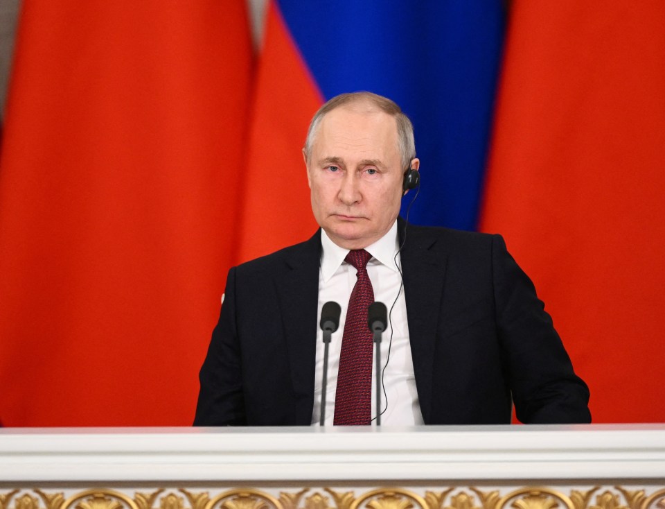 Putin said Moscow will be 'forced to react' if the UK sends ammunition to Ukraine