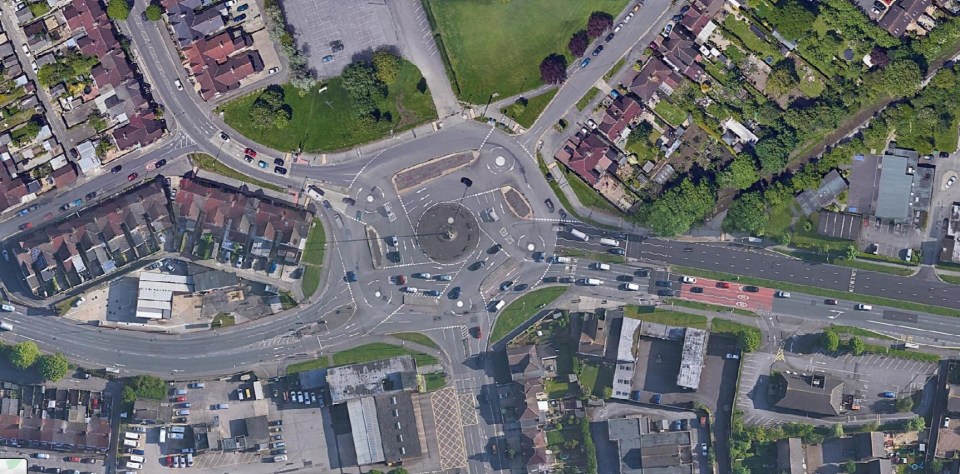 The Magic Roundabout in Swindon, Wiltshire has been slammed as dangerous and confusing