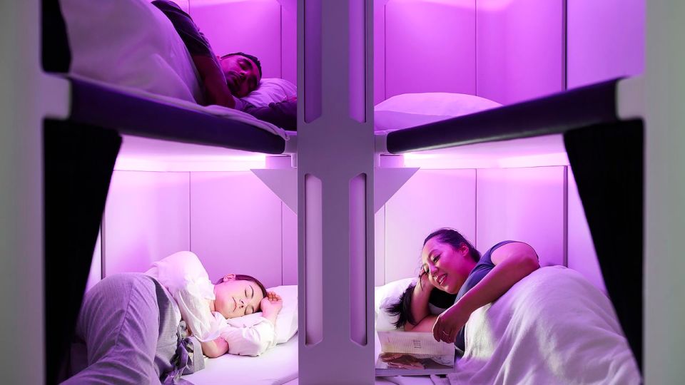 Air New Zealand's Skynest was first announced in 2020