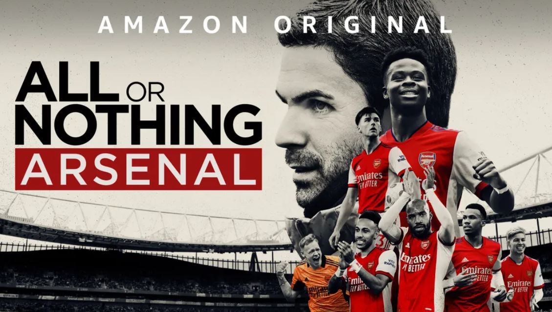 Amazon cameras followed Arsenal for the 2021-22 season