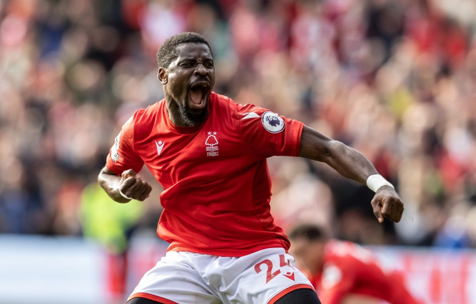 Nottingham Forest’s Serge Aurier returns to old club Tottenham on Saturday