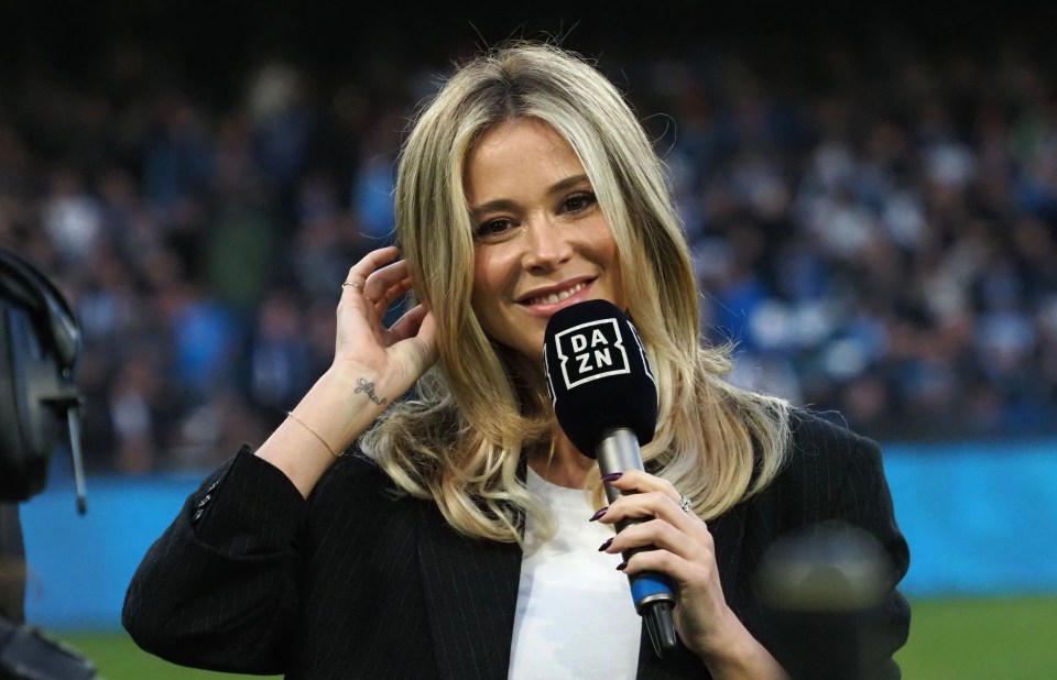 Diletta works as a Serie A presenter for DAZN