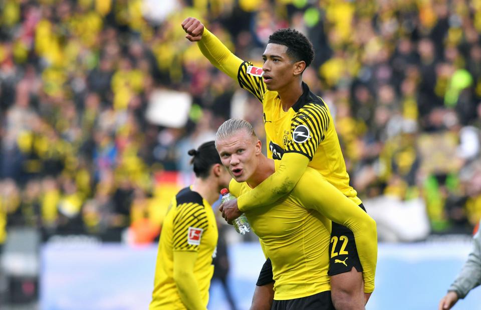 Haaland and Jude Bellingham previously starred for Dortmund together