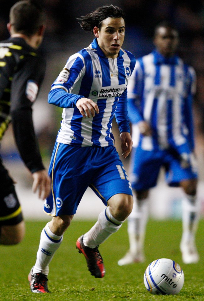 Assulin had a loan spell with Brighton from Manchester City