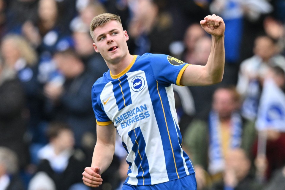 Evan Ferguson inspired Brighton to victory over League Two Grimsby Town