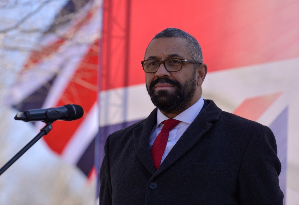 British Foreign Secretary James Cleverly rubbished the criticism by Putin