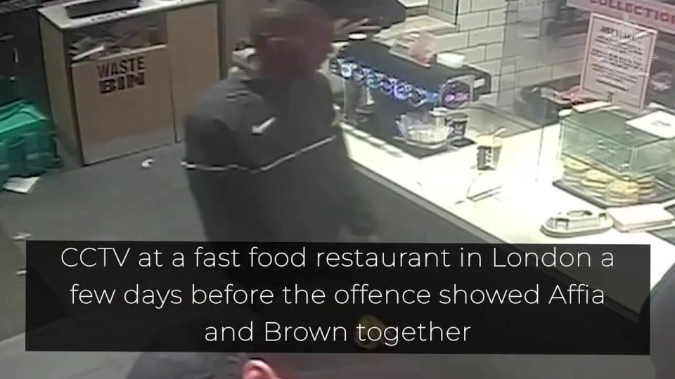 He was accompanied by Cleon Brown, who entered the flat with him on the night of the murder