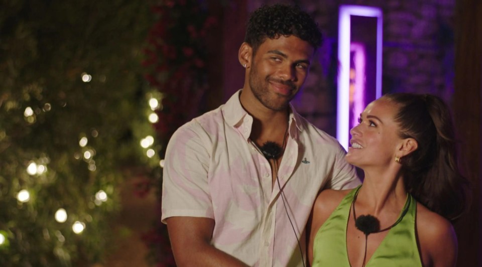 Olivia and Maxwell were dumped from the villa last night