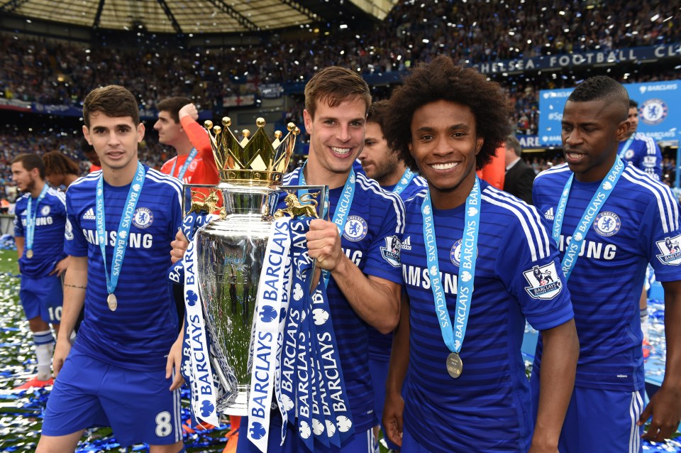 Willian enjoyed a successful seven-year spell at Chelsea