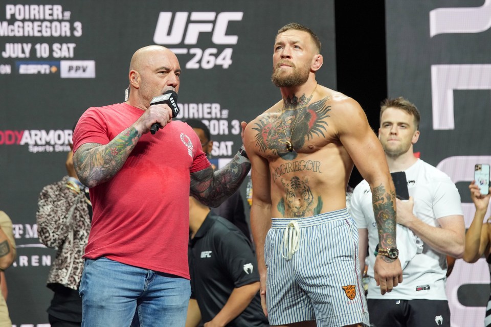 UFC commentator Joe Rogan reckons McGregor's lack of 'composure' was his undoing