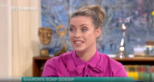 Soap expert Sharon Marshall made a big soap blunder on todays This Morning