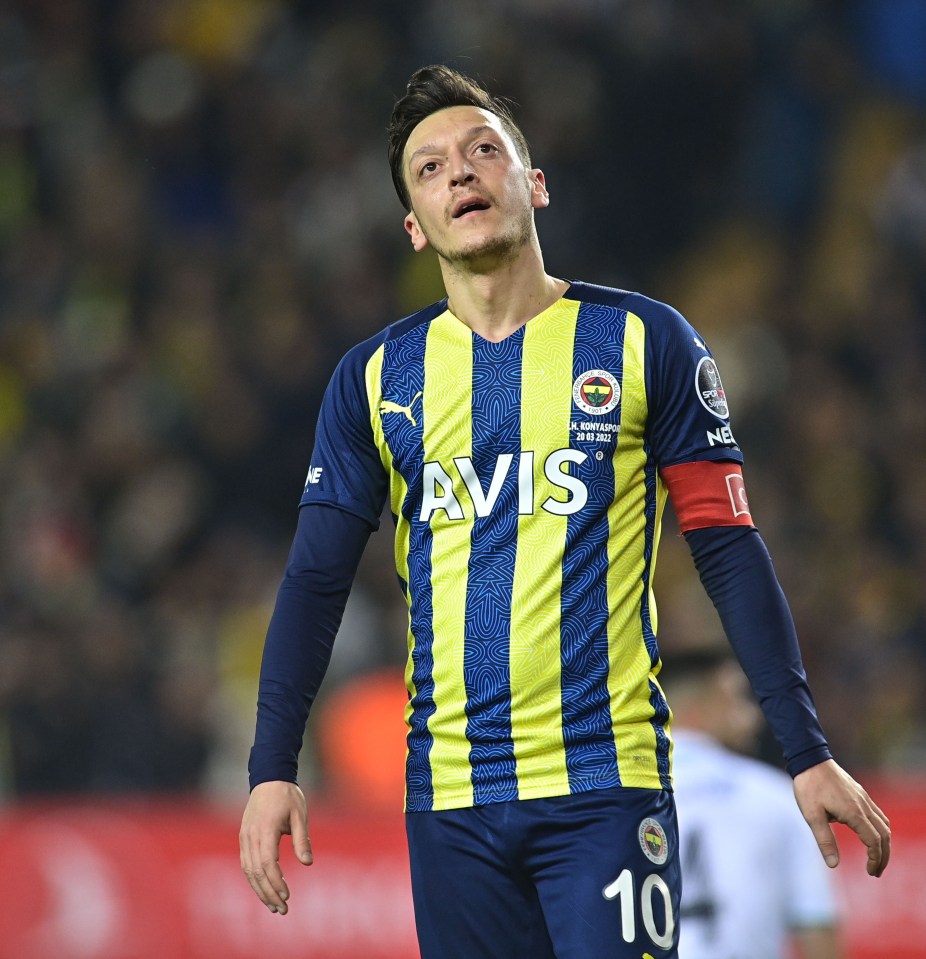 A disappointing spell in Turkey followed when Ozil left Arsenal