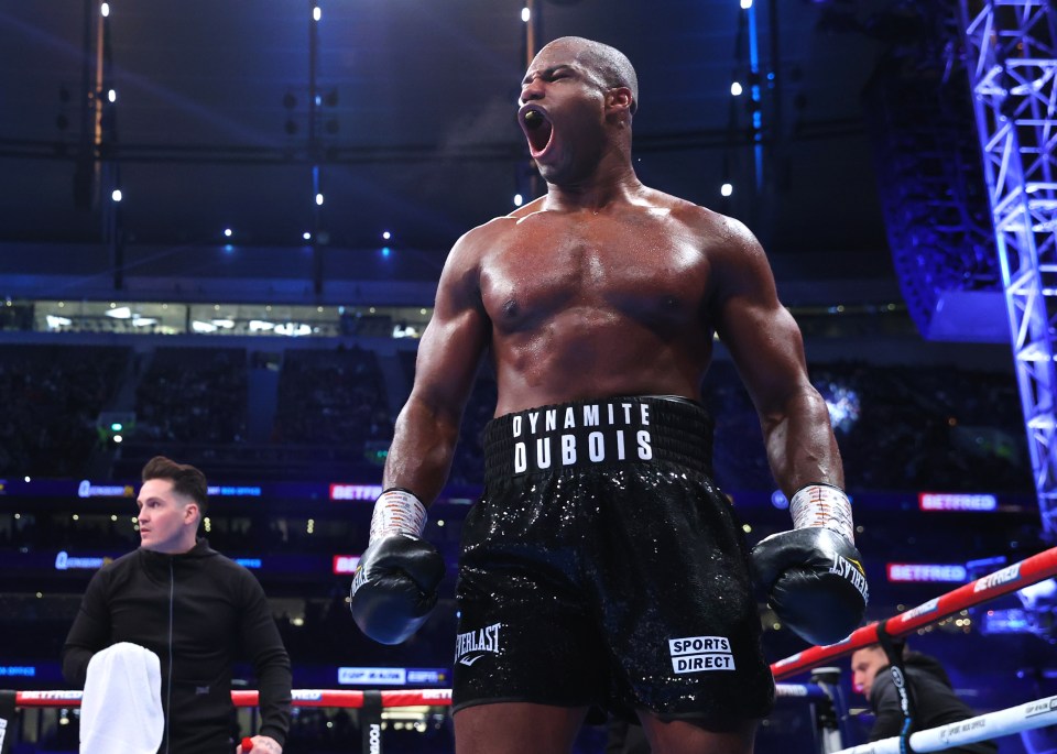 Daniel Dubois could end up facing Usyk if the Fury fight falls through