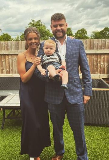 Danny already shares son Albert with wife Steph