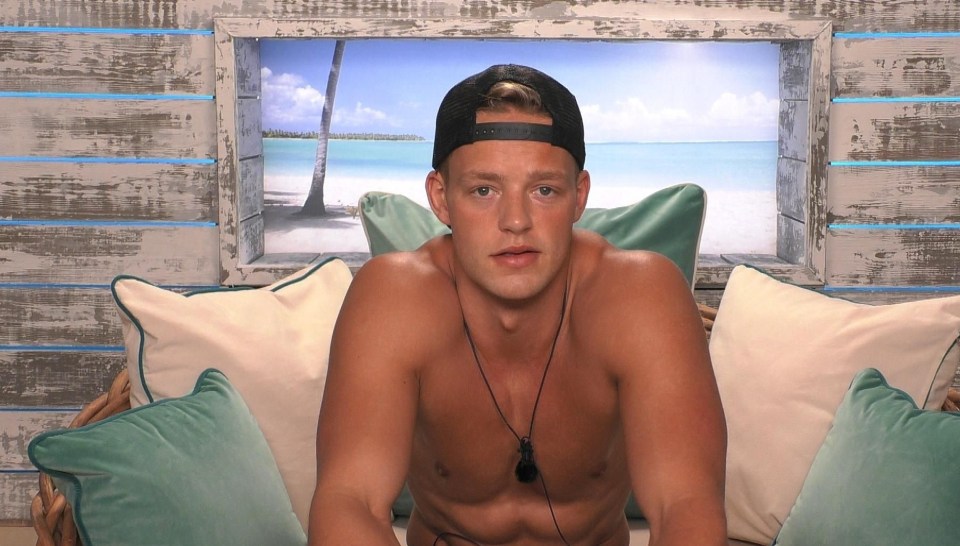 Ollie appeared on Love Island's first winter series in South Africa