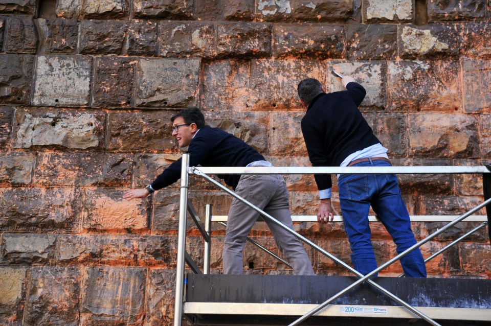 Nardella later helped to clean Florence's ancient Palazzo Vecchio