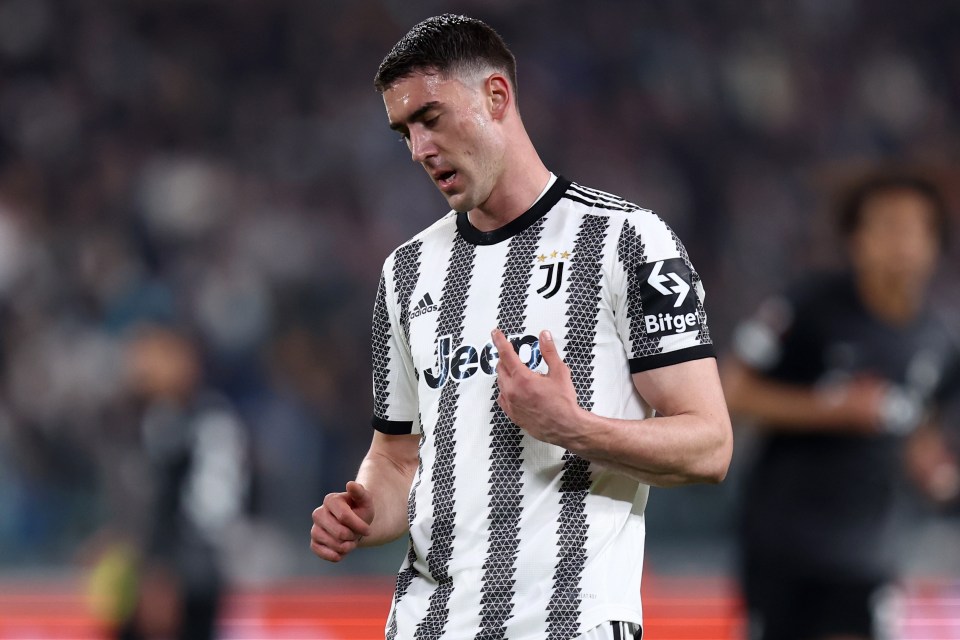 Juventus could need a replacement for Dusan Vlahovic