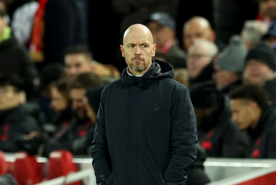 Erik ten Hag was livid with his Manchester United side