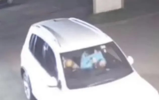 Family of a group of missing friends shared this CCTV of this car