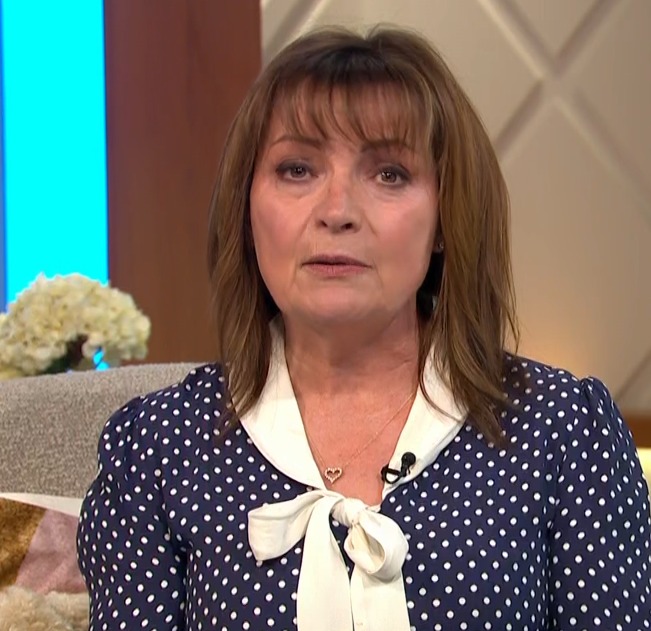 Lorraine Kelly appeared devastated this morning after hearing Paul O'Grady had passed away